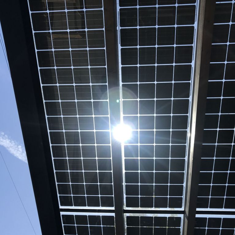 Photovoltaik-Glasdach für Ihren Wintergarten und Terrassenüberdachung