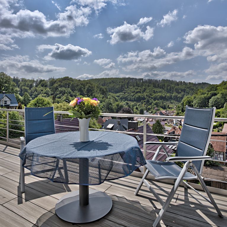 Eingeschossiger Wintergarten bei Eisenach im Landkreis Wartburg in Thüringen