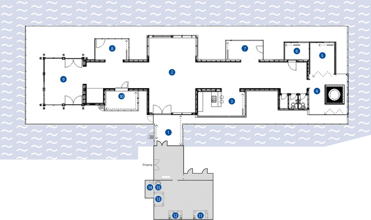 BAUMANN-Wintergarteninsel Plan