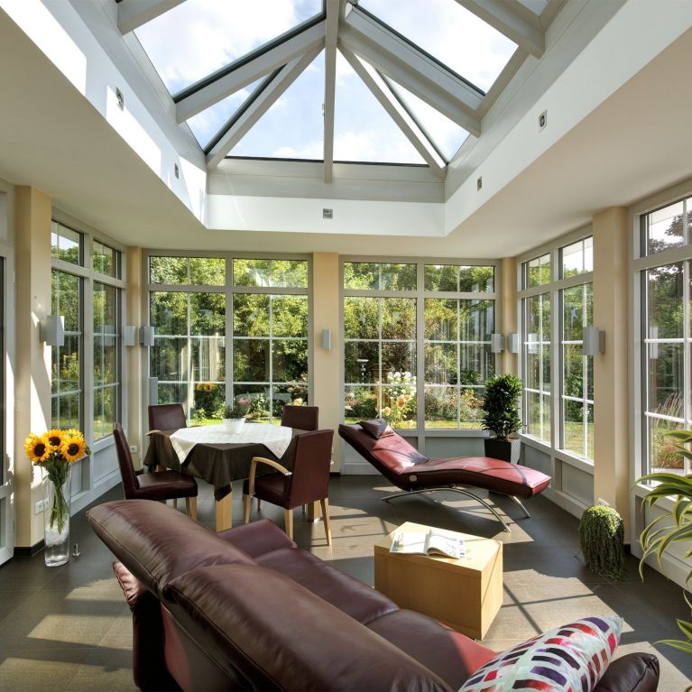 Glasoberlicht der Orangerie