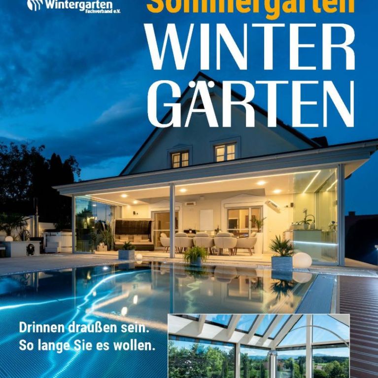 Wintergarten Ratgeber 2022 des Wintergartenverbands