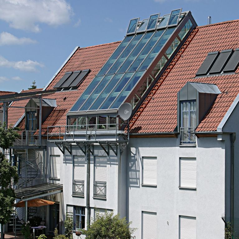 Loft-Wohnung mit Wintergarten